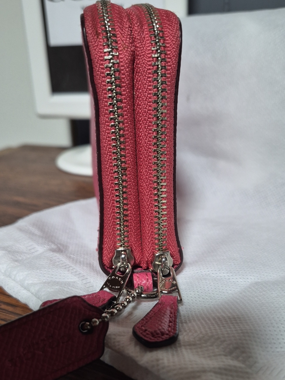 COACH Double Zip Wallet - Picture 5 of 9